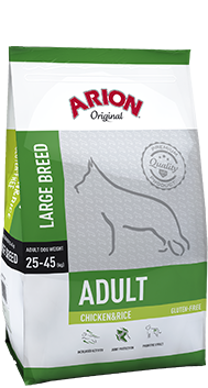 Arion adult large Kylling & Ris 12 kg, til hunde 25-45kg