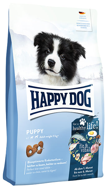 Happy Dog Supreme Fit & Vital Puppy 10kg, hvedefri