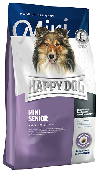 Happy Dog Supreme Mini Senior 4kg, til ældre hunde 0-10kg