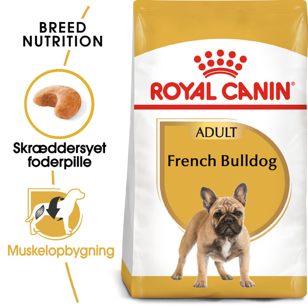 Royal Canin French Bulldog Adult 9kg, over 12 måneder