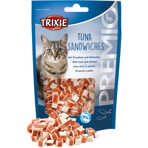 Trixie premio tuna sandwiches 50g kattegodbid