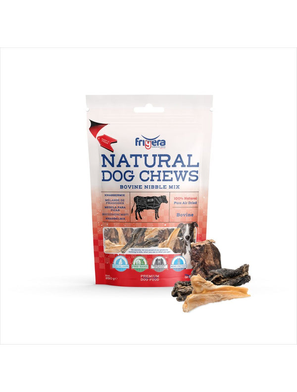 Frigera Natural Dog Chews Okse nibble Mix 250gr