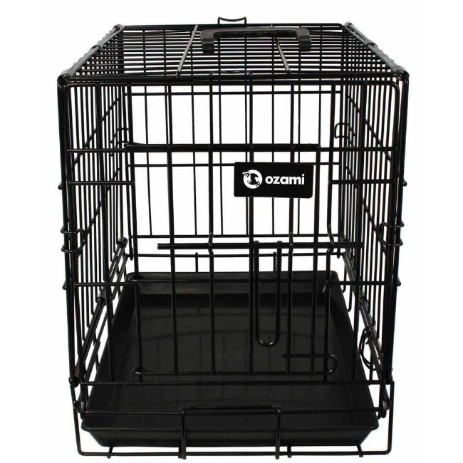 Ozami Hundetransportbur Sort 47,5x31,5x39cm