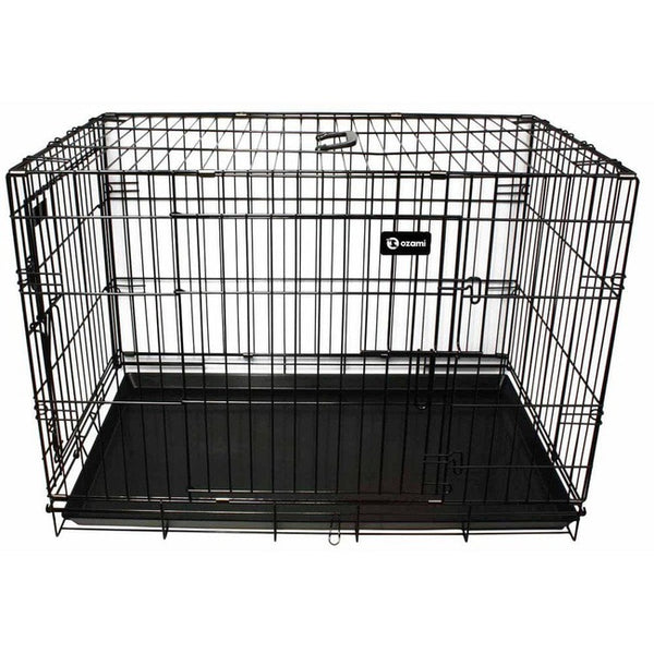 Ozami Hundetransportbur Sort 62x44.5x51.5cm