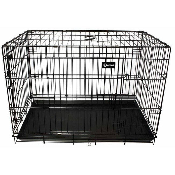 Hundetransportbur Sort 93x57,5x65cm