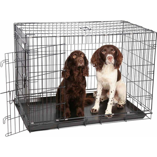 Ozami Hundetransportbur Sort 108.5x70.5x77.5cm