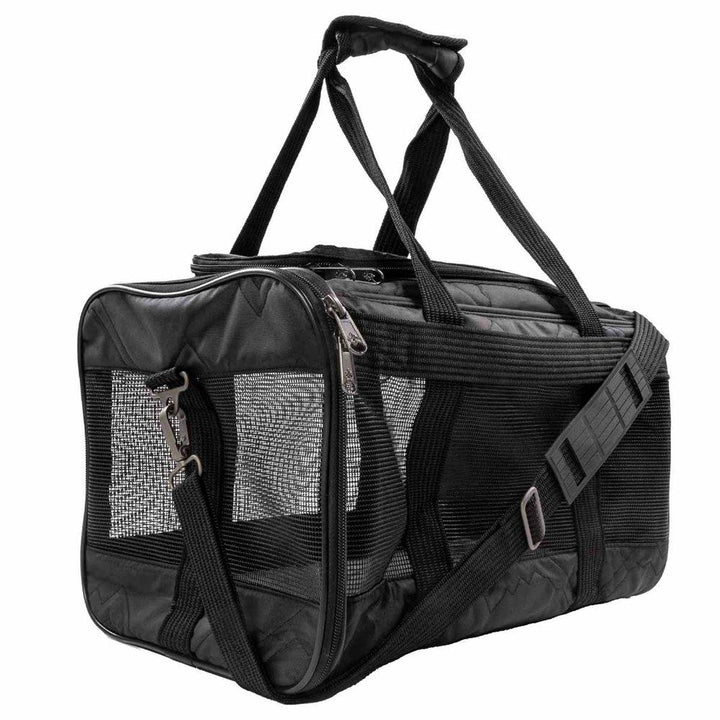 Sherpa Deluxe Sort M Transporttaske 43x28x26,5CM 2
