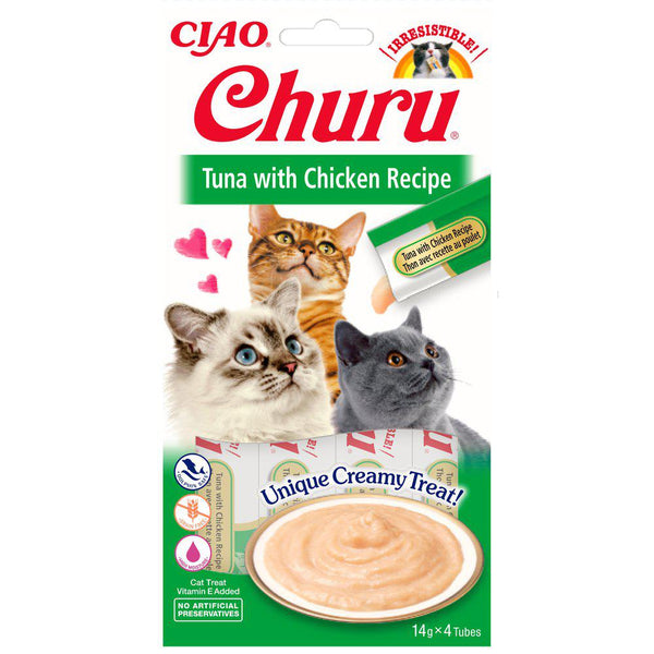 Churu Cat Tuna med Kylling 4stk