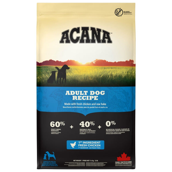 Acana Adult Dog Recipé kylling og grønsager 11,4Kg