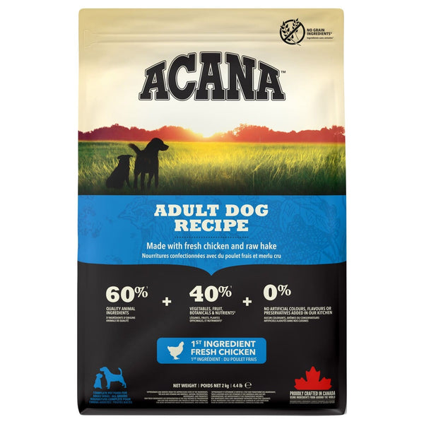 Acana Adult Dog Recipé kylling og grønsager 2Kg