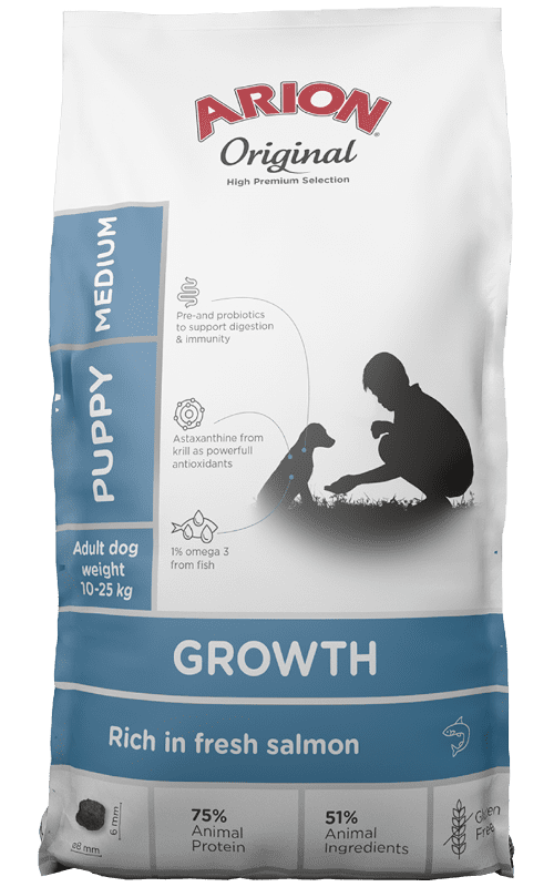 Arion Original Growth Fish Medium - Hvalpefoder