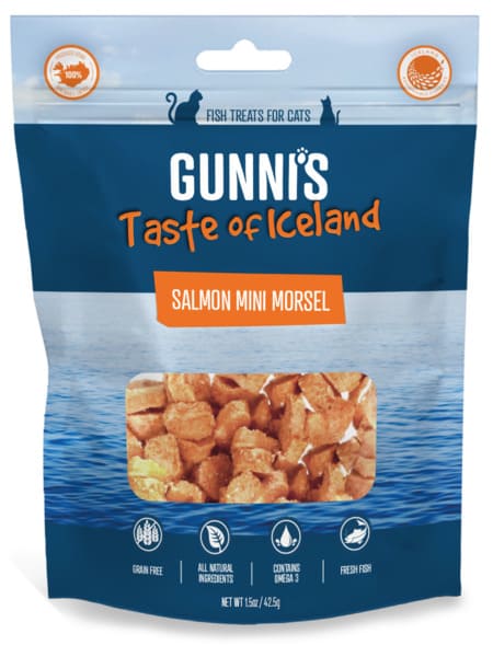 Gunnis Salmon Recipe Mini Morsel 42,5g, forside