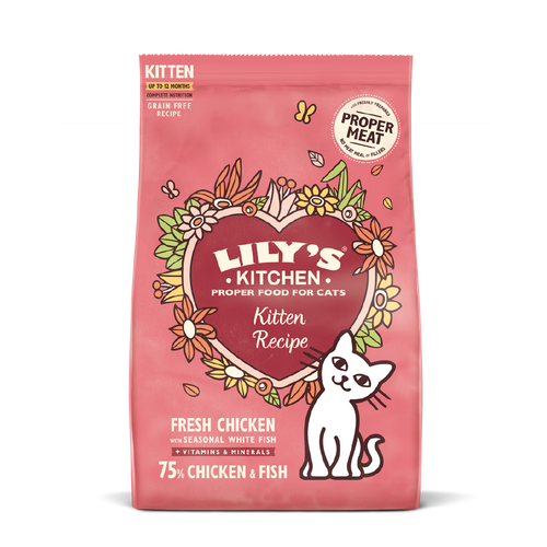 Lily's Kitchen Killingefoder Curious Kitten - Med Kylling & Fisk - 800g - Kornfri