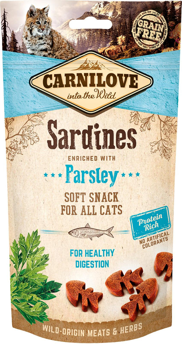 Carnilove Cat Semi Moist Snack Sardine 50g