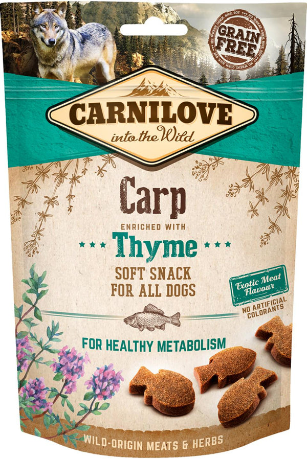 Carnilove Semi Moist Snack Karpe & Timian 200g