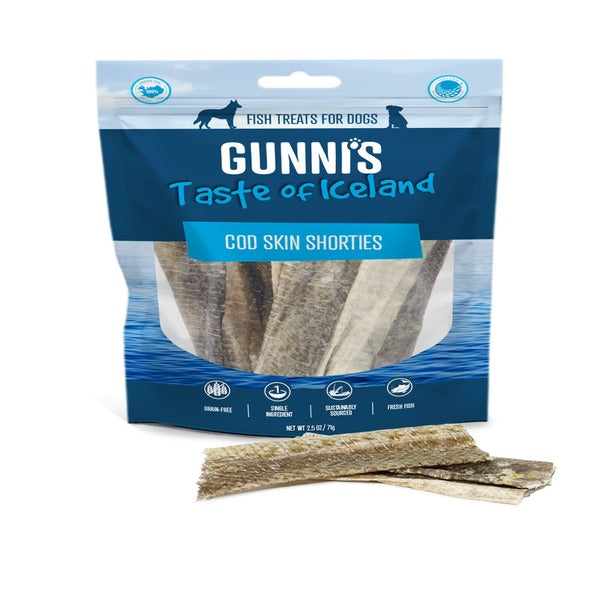 Gunnis Cod Skin Shorties 7-12cm, 10pack