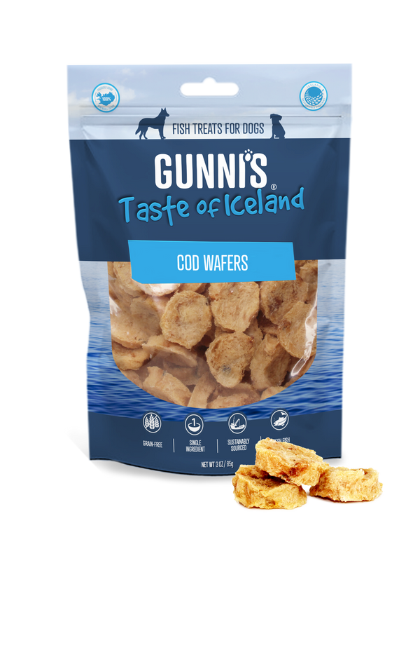 Gunnnis Cod wafers 80g pose