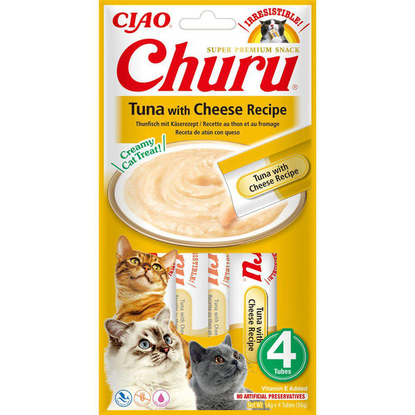 Churu Cat Tun med Ost 4stk