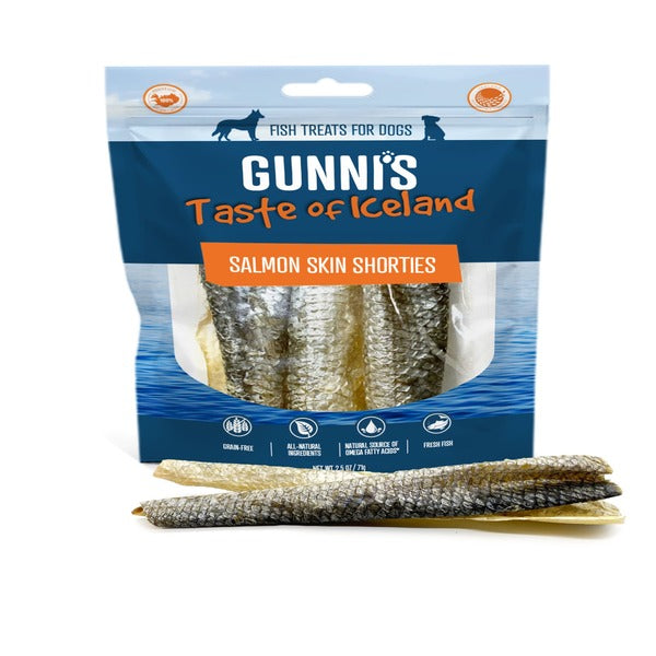 Gunnis Salmon Skin Shorties 7-12cm, 6 pack