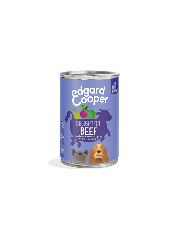 Edgard & Cooper Vådfoder Okse Adult 400g