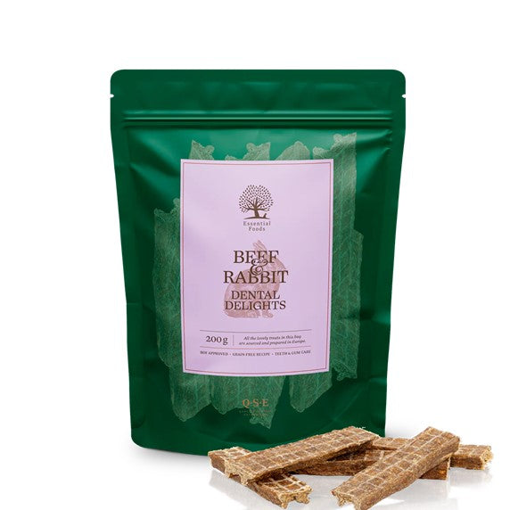 Essential Beef & Rabbit Dental Delights 200g