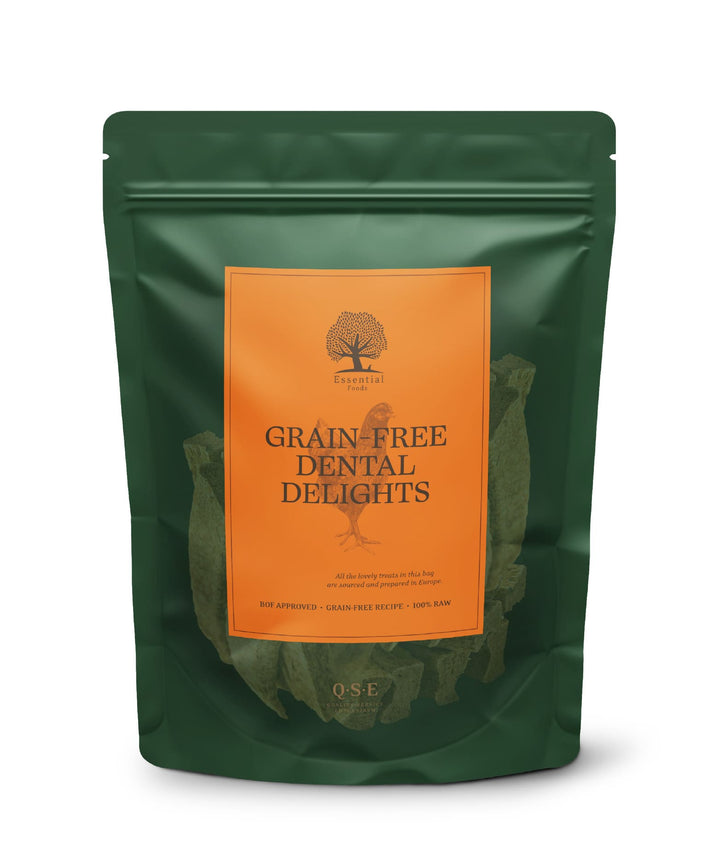 Essentials Grain-free Dental Delights 200g Forside