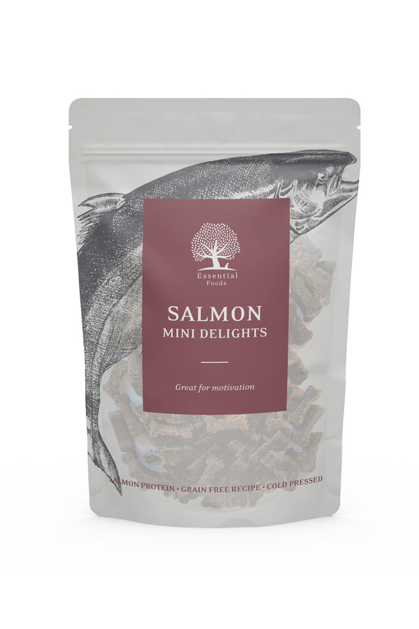 Essentials Salmon mini Delights 100g