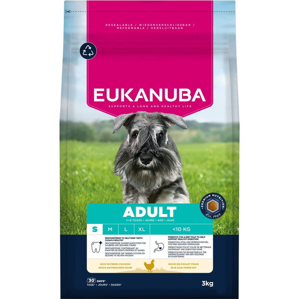 Eukanuba Adult Small Kylling 3 kg – Foder til små hunde