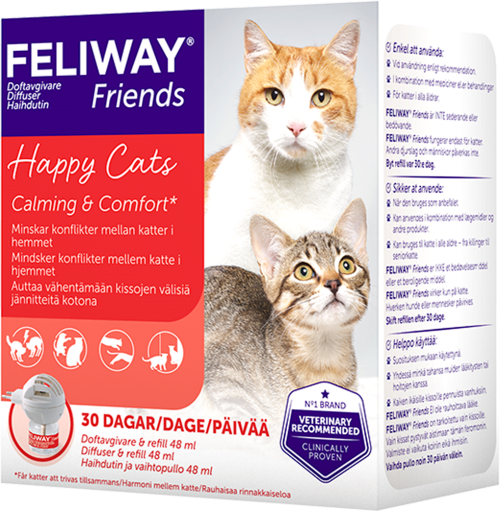 Feliway friends diffusor + refill 48 ml. Til kat