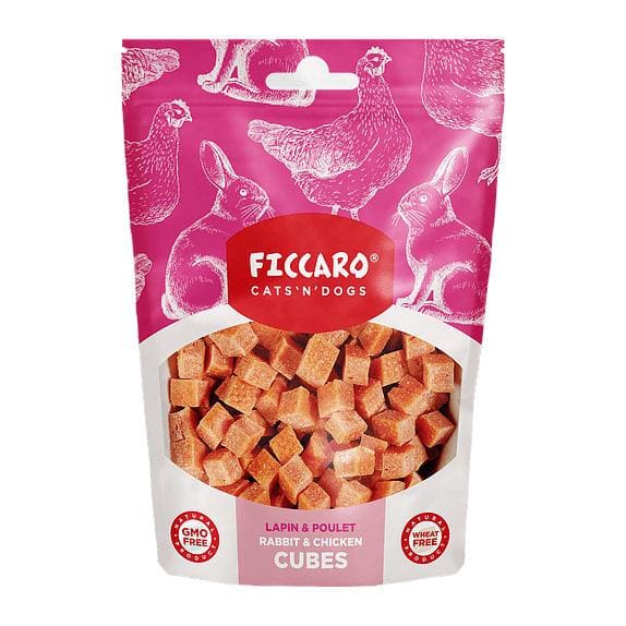 Ficcaro Rabbit & Chicken Cubes 100g