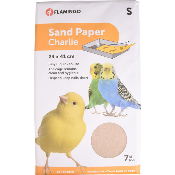 Flamingo Sandpapir 7 stk. - L, 28x46cm