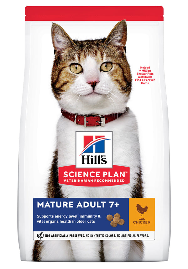 Hill's Science Plan Feline Mature Chicken 1.5kg