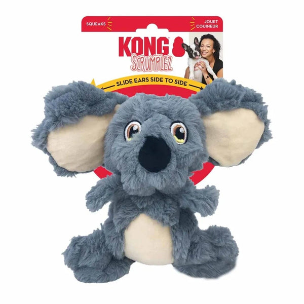 KONG Scrumplez Koala M – sjov og blød koala til interaktiv leg