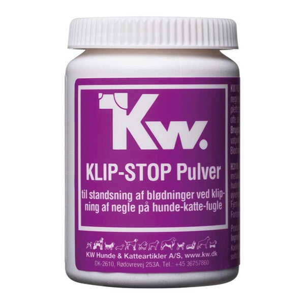 KW Klip-Stop Pulver 30 g – stop blødning ved negleklipning