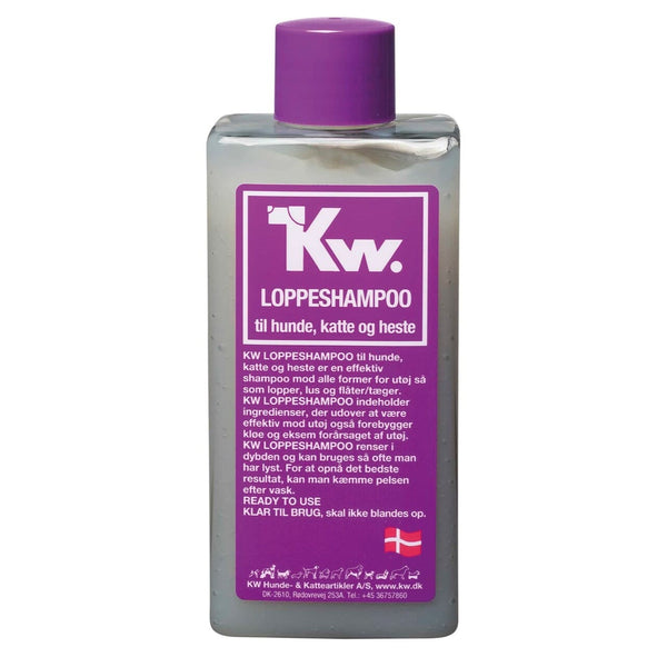 KW Loppeshampoo 200– Effektiv mod lopper, lus og flåter