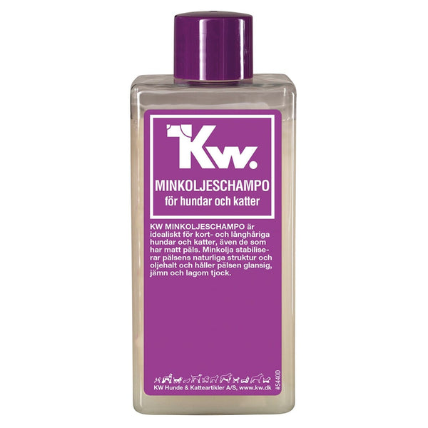 KW Minkolie Shampoo 200ml – Pleje til tør og glansløs pels
