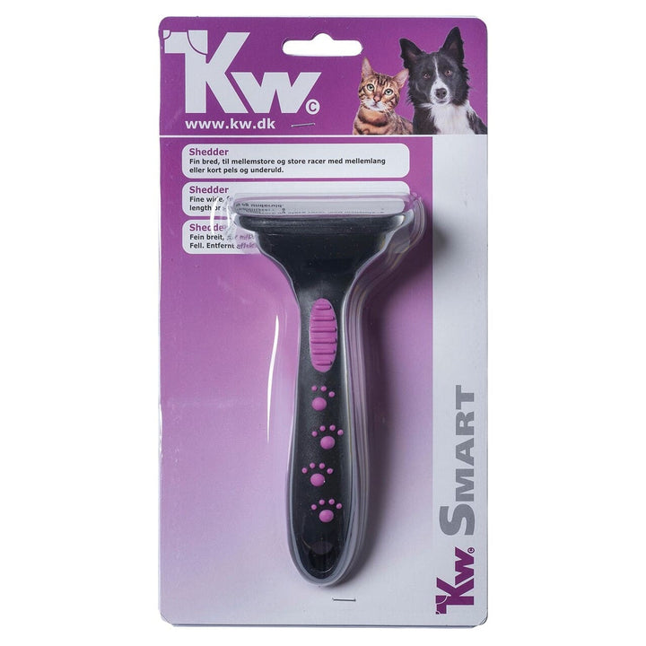 KW Smart Shedder Fin Bred - Effektiv pelspleje til hunde og katte
