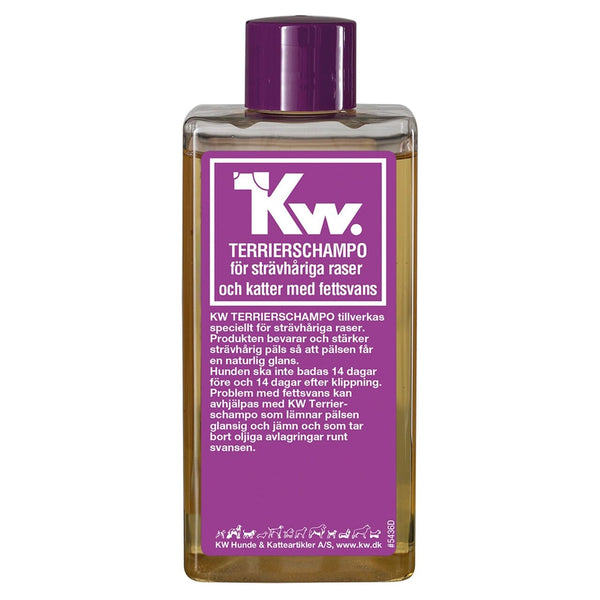 KW terrier shampoo 200ml – Bevarer ruhår & giver glans