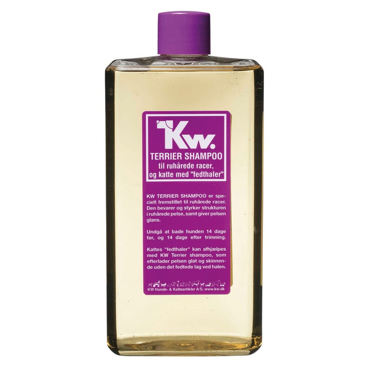 KW terrier shampoo 500ml – Bevarer ruhår & giver glans