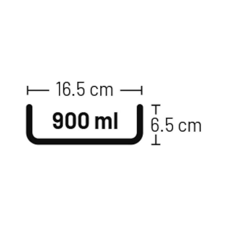 Keramikskål Rocky 900ml, sort 2