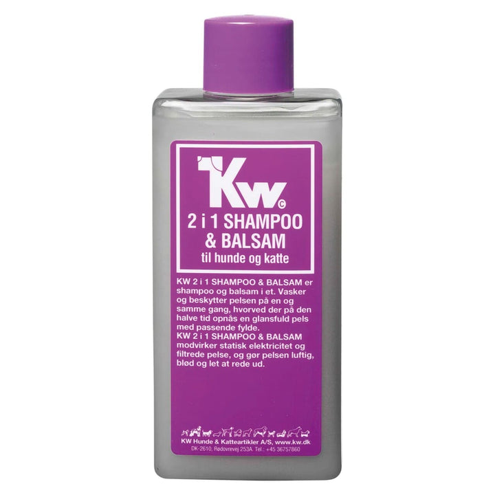 Kw 2 I 1 shampoo og balsam 250ml
