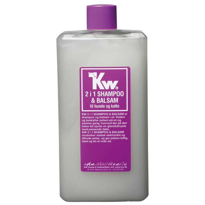 Kw 2 I 1 shampoo og balsam 500ml