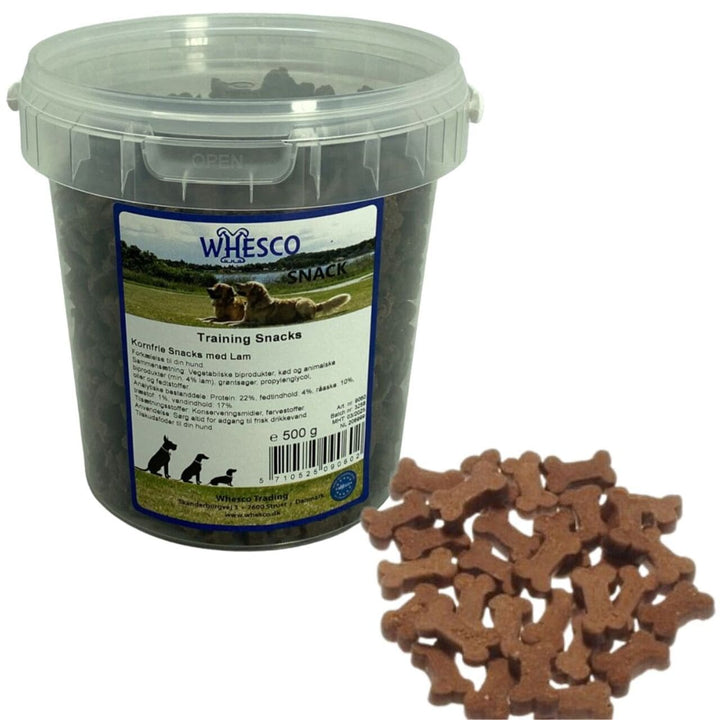 Whesco Kornfri træningsgodbidder 500 g Lam