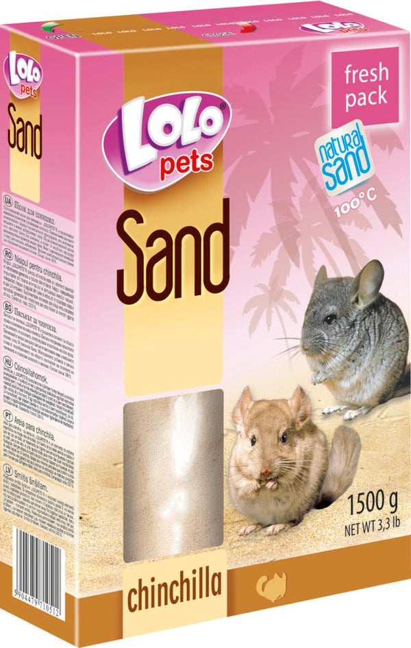 Lolopets Chinchillasand 1,5kg