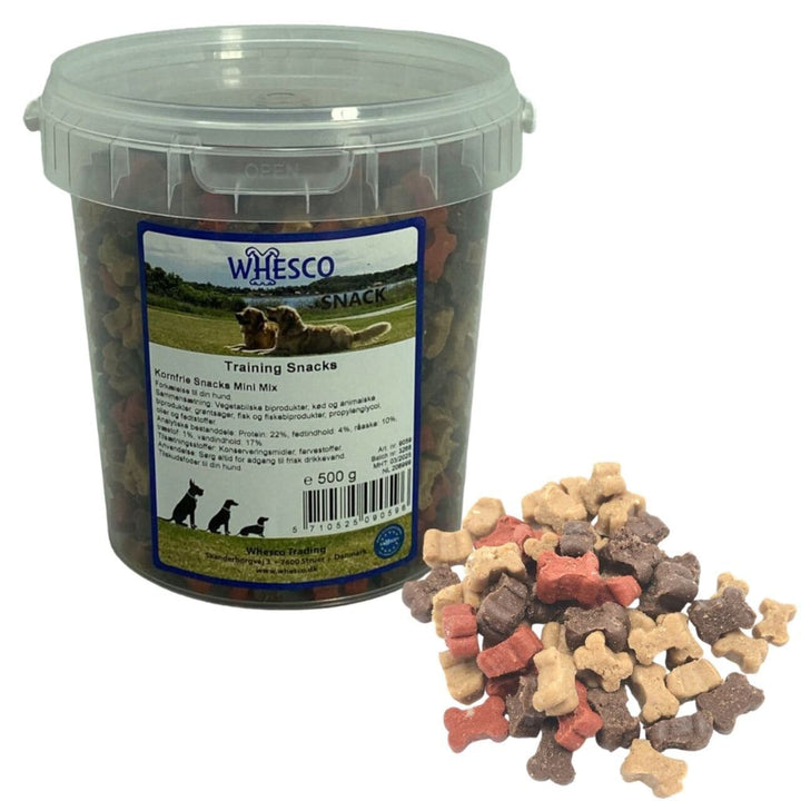 Whesco Kornfri træningsgodbidder 500 g Mini mix