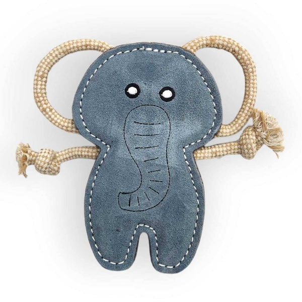 Namastay Elefant i Buffalo ruskind / Uldfibre 20x22 cm