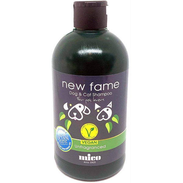 New Fame Hunde Shampoo uparfumeret 500 ml vegansk