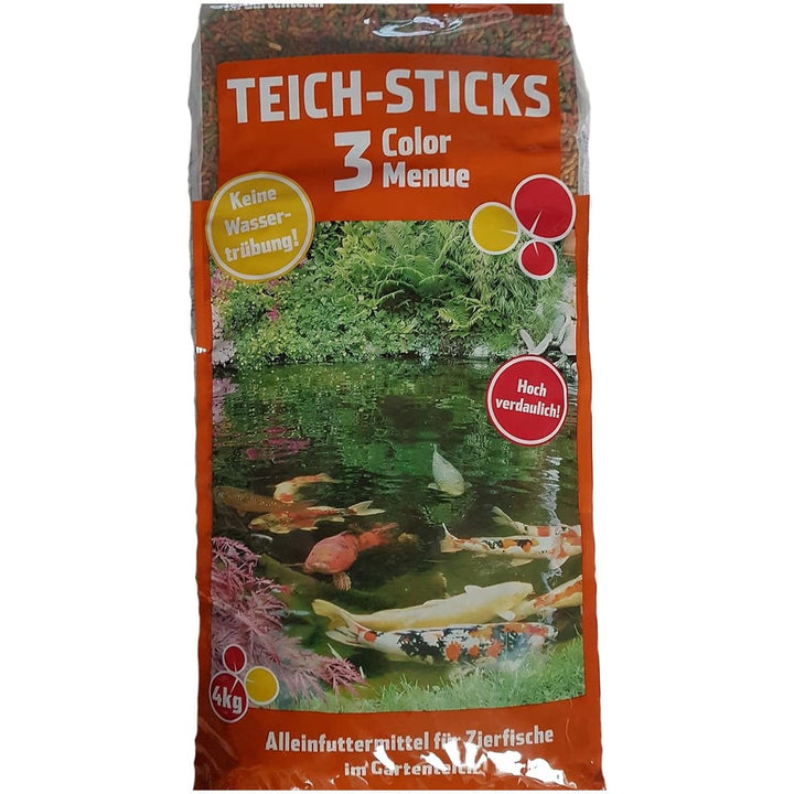 Pond-Star Color 4kg Havedamsfoder til Farvede fisk