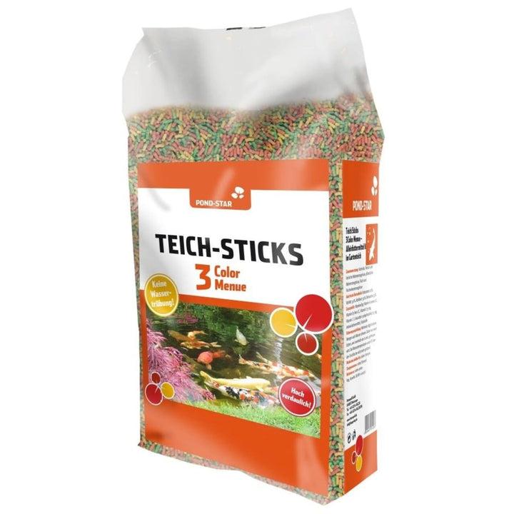 Pond-Star Premium Havedamsfoder til alle fisk 15L 1,8Kg