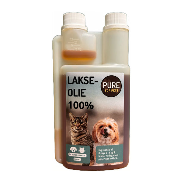 Pure for Pets Lakseolie 100% 500ml